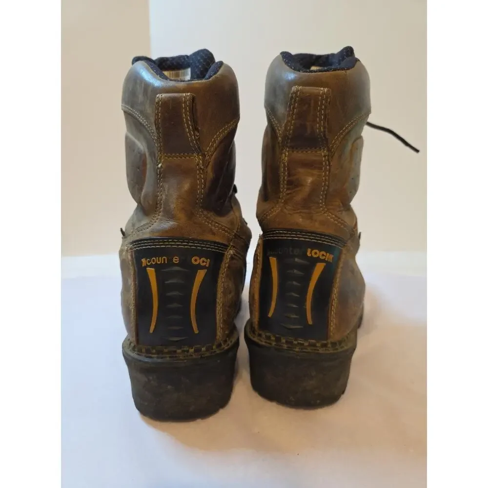 Georgia Boot Mens 10.5 Wide Brown 8